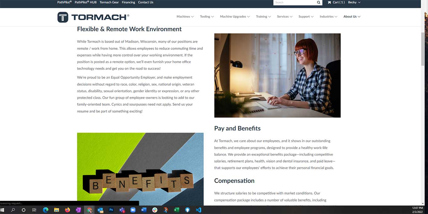 Careers Page